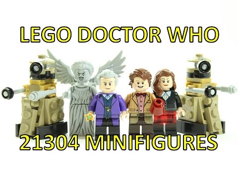 LEGO IDEAS DOCTOR WHO 21304 SET MINIFIGURES Video