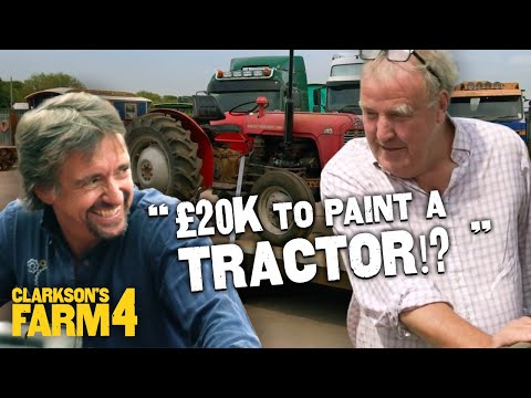 Hammond Helps Clarkson With His Tractor (Sort Of) | Clarkson's Farm S4