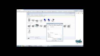 How to setup lp2844 thermal printer windows 7