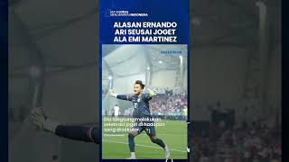 Ernando Ari Bongkar Alasan Taunting saat Penalti Timnas Indonesia, Ngaku Terinspirasi Emi Martinez