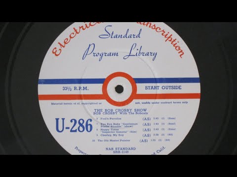 Happy Times - Bob Crosby and his Orchestra - Standard Program Library U-286