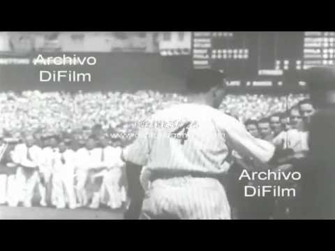 DiFilm - Lou Gehrig’s farewell to baseball 1939