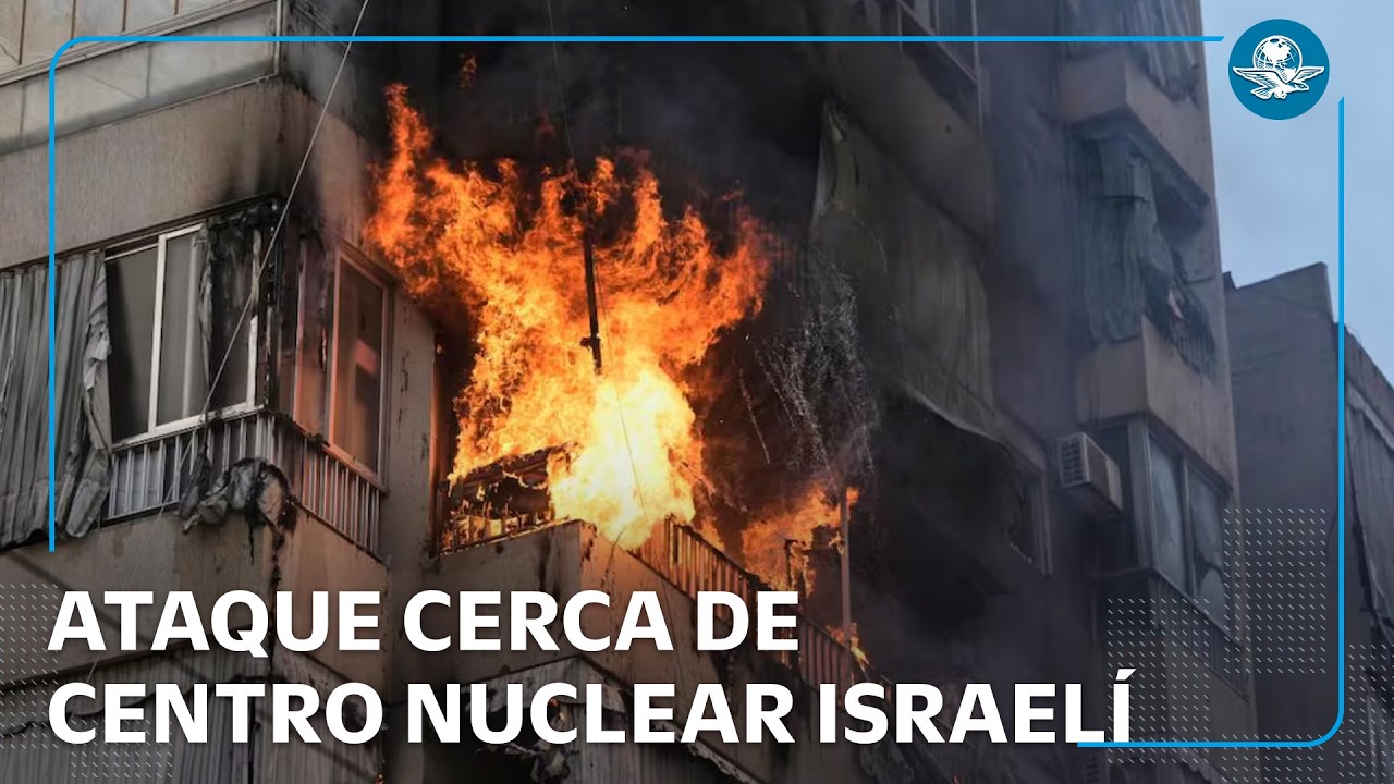 Irán ataca cerca de donde hay instalación nuclear en Israel #EnPortada