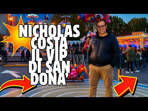 NICHOLAS COSTA FLEXES AT THE SAN DONA' DI PIAVE FAIR / documentary / A day with the VIP 2025
