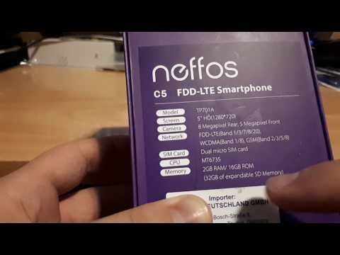 TP-LINK Neffos C5 Unboxing and First Look