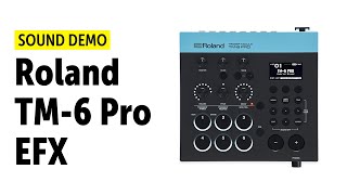 Video thumbnail for Roland TM-6 Pro Trigger Module EFX Manual Demo by Drums Bonedo
