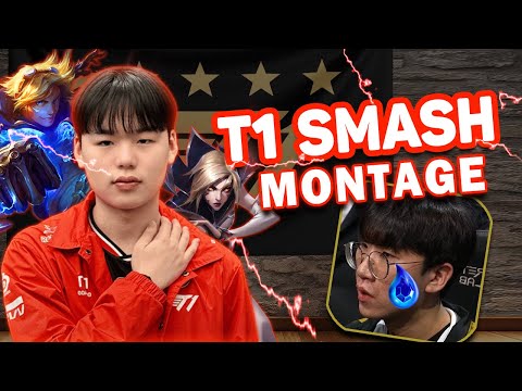 T1 SMASH Montage - Kaisa Ezreal Zeri Destroy GenG Ruler