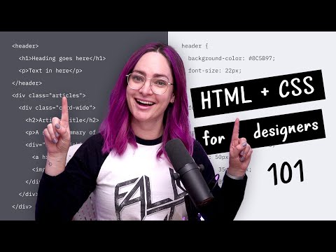 HTML & CSS 101 for designers