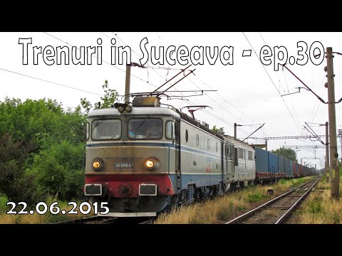 Trenuri (de marfa) in Suceava - 01.07.2015 - (Freight) Trains in Suceava (ep.30)