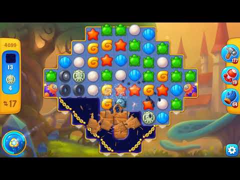 Fishdom level 4099 🐠 Playrix HD 👋😘✌