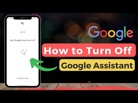 Disable/Turn Off Google Assistant on Android !!