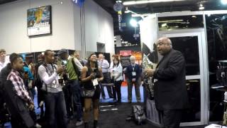 It's A Man's, Man's, Man's World - Gerald Albright @ 2016 NAMM (Smooth Jazz Family)