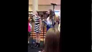 Cimorelli performs The Way We Live at Woodfield Mall
