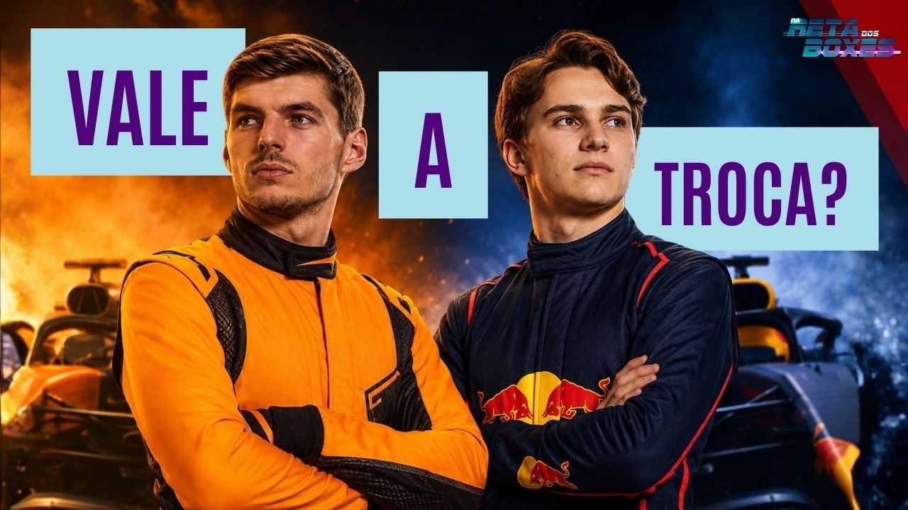 MAX VERTAPPEN VAI PRA MCLAREN, QUEM CHEGA NA RED BULL: PIASTRI OU SAINZ? | NA RETA DOS BOXES