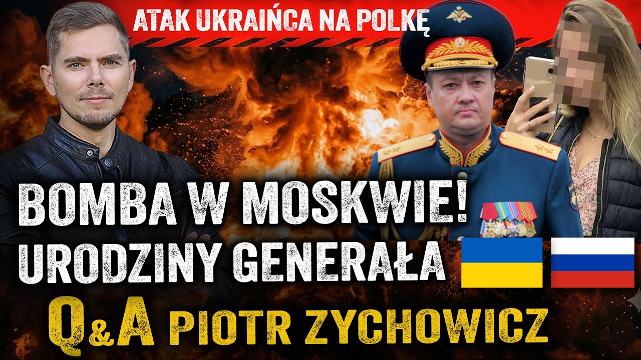 Akcja służb Ukrainy! Jatka w Moskwie. Córka generała ciężko ranna! — Piotr Zychowicz