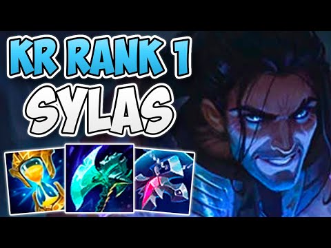 KOREA RANK 1 SOLO CARRY WITH SYLAS JUNGLE (CANYON) | CHALLENGER SYLAS JUNGLE GAMEPLAY | Patch 12.23