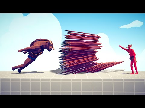 MINOTAUR RAMMING EVERY GOD - Totally Accurate Battle Simulator