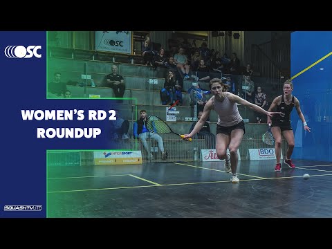 Odense Open Squash 2022 - Women's Rd 2 Roundup