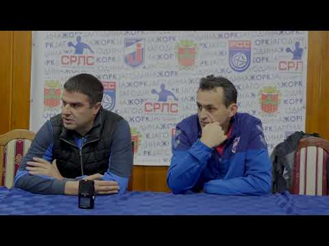 SRLZ 7. kolo / ŽORK Jagodina - ŽRK Mladost NP / Konferencija za medije