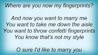 Leonard Cohen - Fingerprints Lyrics