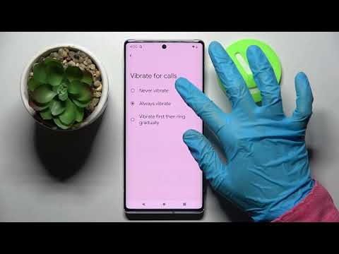 How to Enter Vibration Settings in GOOGLE Pixel 6 Pro - Open Vibration Settings