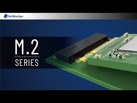 M.2 series connectors_Support SATA, USB3.0, and PCIe Gen5