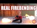 Punch Activated Arm Flamethrowers (Real Life Firebending) | Sufficiently Advanced