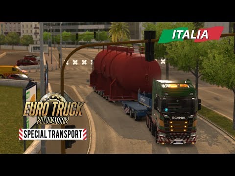 TRASPORTO SPECIALE IN ITALIA! #28 - OPEN BETA - EURO TRUCK SIMULATOR 2 - GAMEPLAY ITA