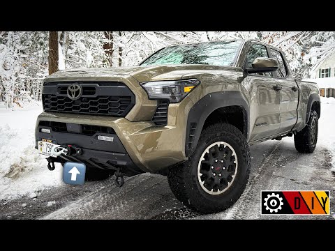 Tacoma Hidden Winch Bumper - Watch This First!