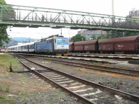Příjezd+odjezd vlaku Os 6455 - Ústí nad Labem-Střekov