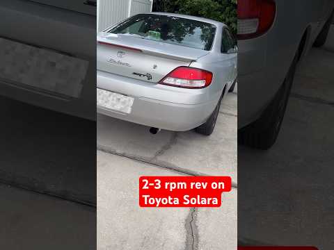 Thumbnail for Toyota solara v6 rev with new muffler #toyotasolara #solara #rev #car #muffler by Toyota, Toyota NEW, Toyota Solara, Car