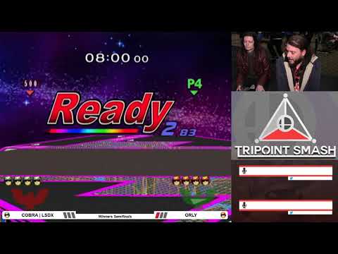 Tripoint Smash 85 - Winners Semifinals - COBRA | LSDX (Captain Falcon) vs ORLY (Captain Falcon)
