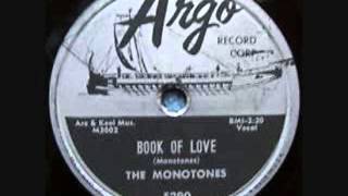 MONOTONES   Book of Love   1958