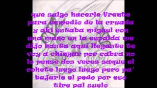 cartel de santa-cosas de la vida letra