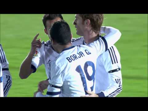 La Liga | Gol de Borja García de cabeza (1-0) en el Real Madrid Castilla - UD Las Palmas