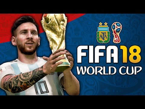 ARGENTINA WORLD CUP FULL PLAY THROUGH!!! FIFA 18 World Cup Mode