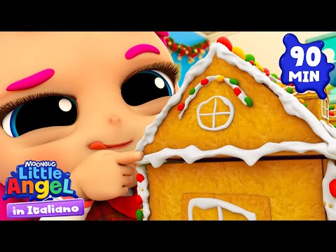 Aspettando La Vigilia Di Natale... 🎄 | Little Angel Italiano | Cartoni Animati con Gianni Piccino