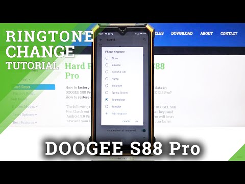 How to Change Ringtone in DOOGEE S88 Pro – Ringtone Sound