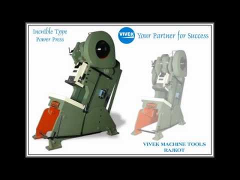 Open Back Inclinable Power Press