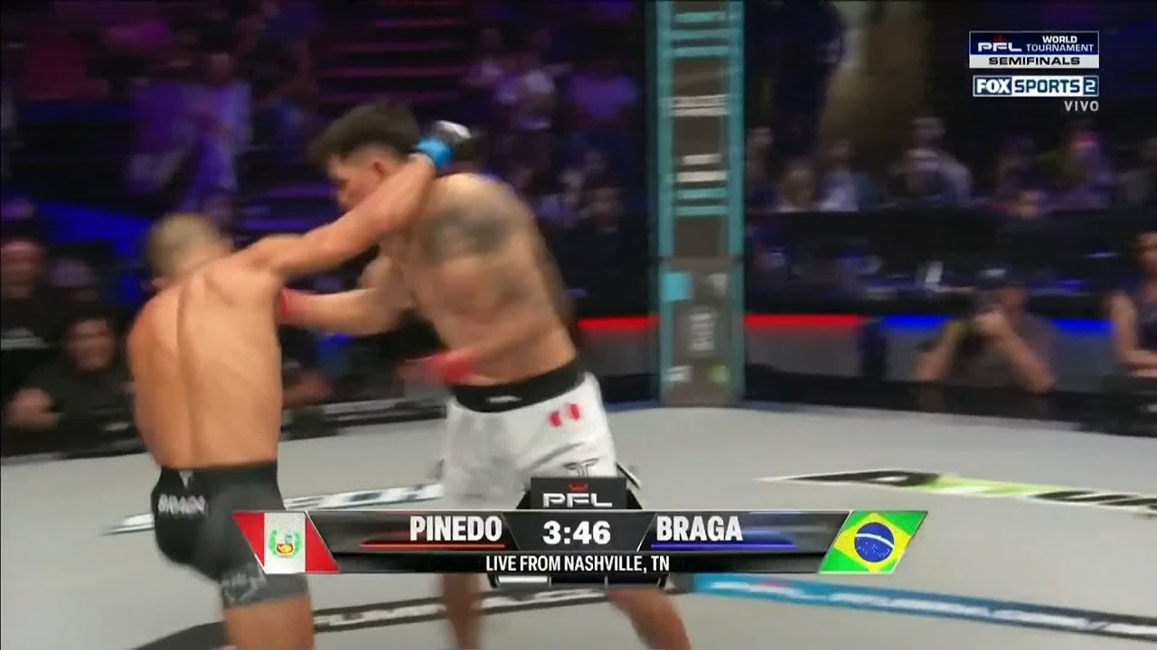 PFL: Jesús Pinedo noquea a Gabriel Braga