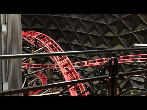 Eurosat Can Can Coaster mit Licht - kleine Störung | @Europa-Park