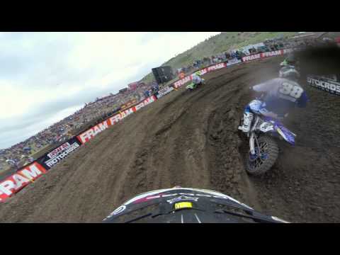 GoPro HD: Weston Peick Lap 1 Moto 2 - Thunder Valley MX Lucas Oil Pro Motocross Championship 2014