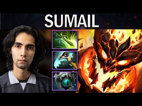 SUMAIL SHADOW FIEND WITH BUTTERFLY AND VYSE - DOTA 2 7.29 GAMEPLAY