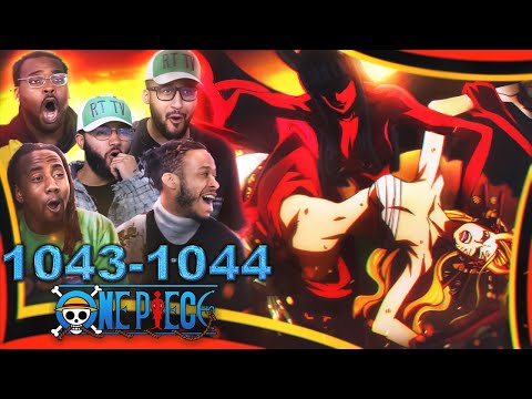 ROBIN DEMON FORM VS BLACK MARIA! One Piece Eps 1043/1044 Reaction