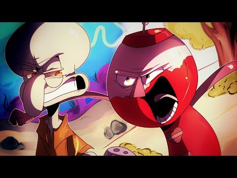 Benson vs Squidward - Epic Cartoon Made Rap Battle Season 3