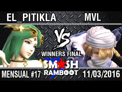 [SmashxRamboot #17] El_Pitikla (Palutena) Vs. MVL (Sheik) Winners final