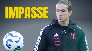 Flamengo nega que Filipe Luís tenha reduzido a pedida e aceitado a oferta do clube. Acordo difícil