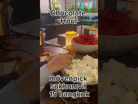 mövenpick sukhumvit 15 bangkok😋 #bangkok #visitbangkok #chocolate #movenpickhotel #sukhumvit