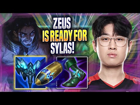 ZEUS IS READY TO PLAY SYLAS! - T1 Zeus Plays Sylas TOP vs Kennen! | Season 2022