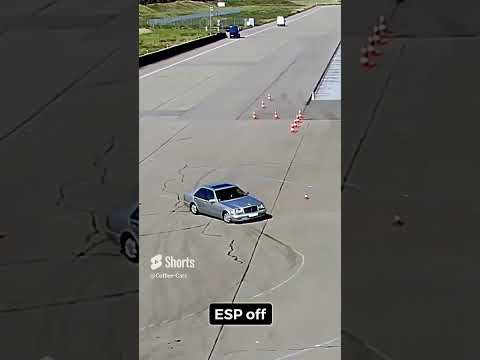 Mercedes Benz  Esp off or Esp On? #shorts #mercedesbenz #mercedes